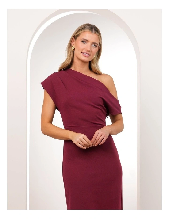 Joquil Off Shoulder Midi Dress image 4