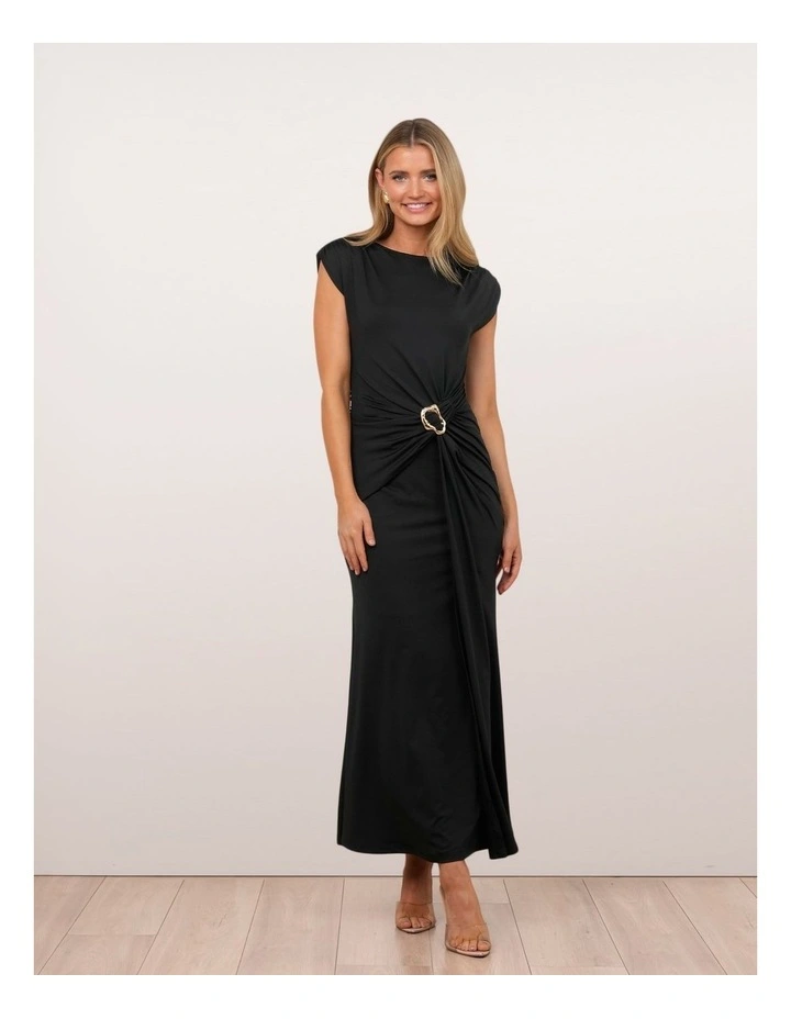 Benny High Neck Draped Gown image 1