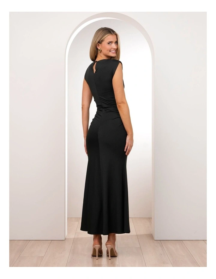 Benny High Neck Draped Gown image 2
