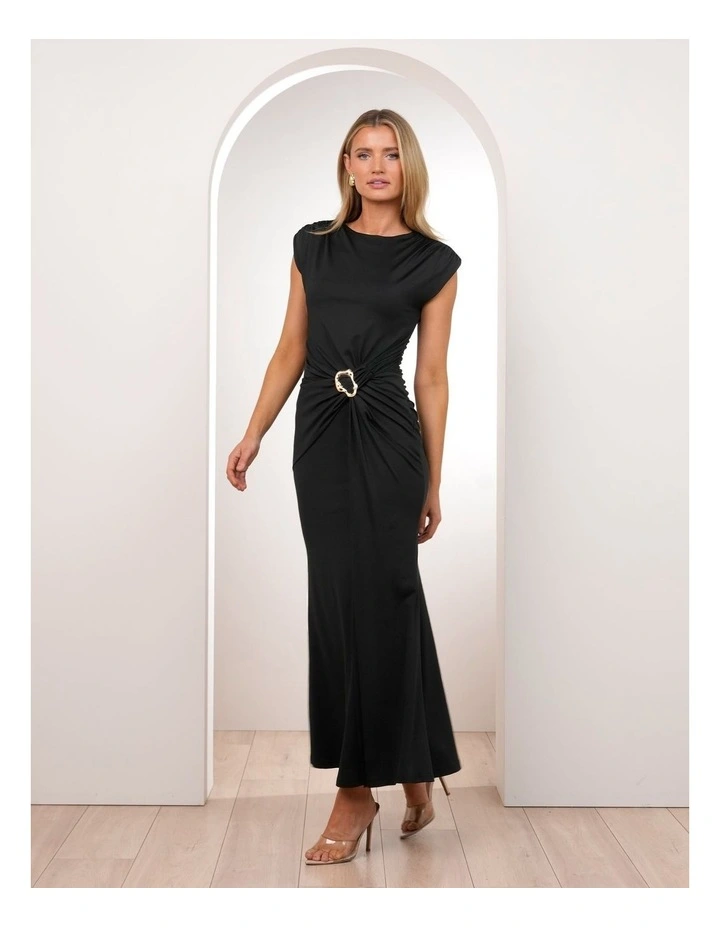 Benny High Neck Draped Gown image 3