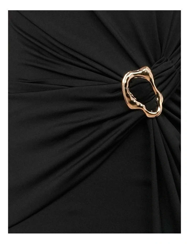 Benny High Neck Draped Gown image 6