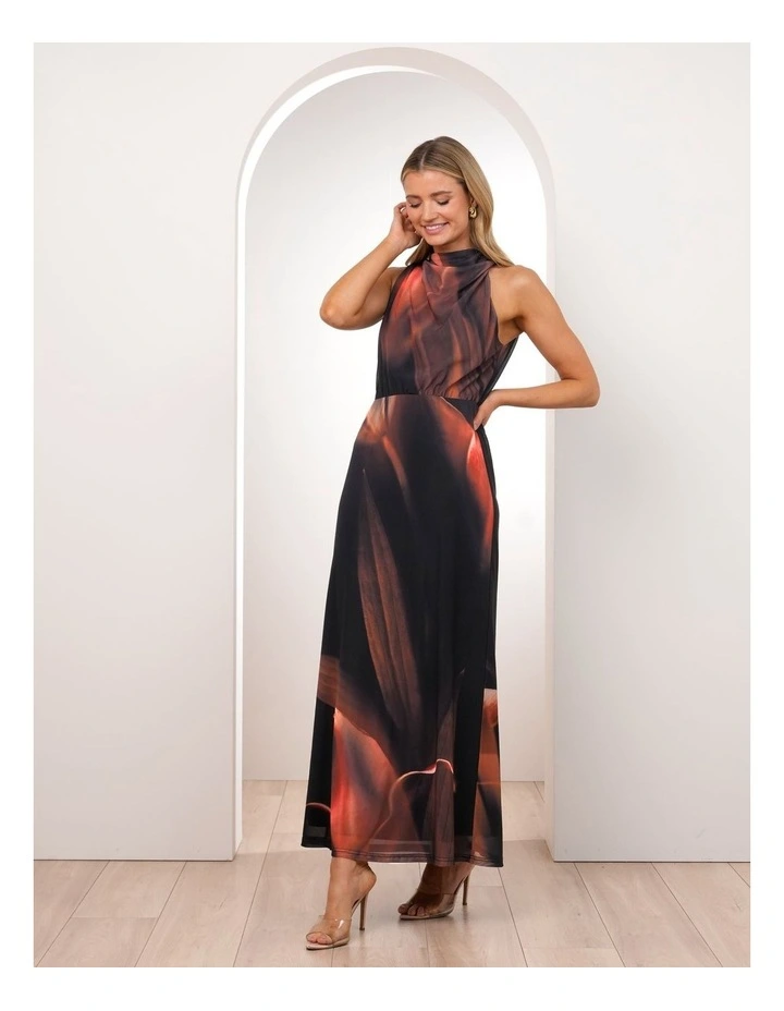 Riley High Neck Maxi Dress image 3