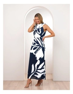 Hallie High Neck Maxi Dress