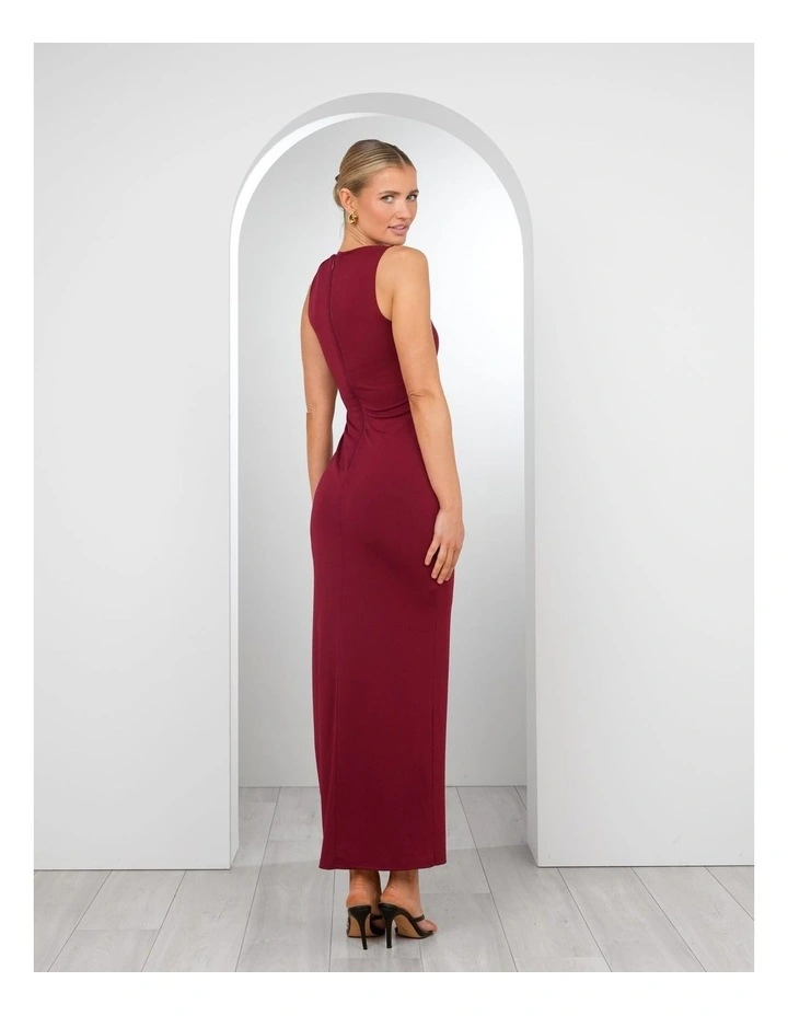 Ayden Drape Front Maxi Dress image 2