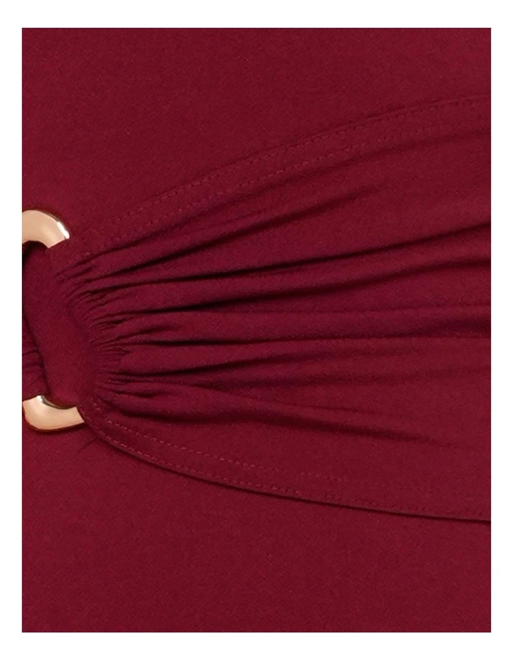 Ayden Drape Front Maxi Dress image 6