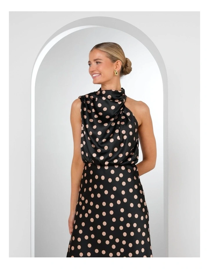 Huela Polka Dot Maxi Dress image 5