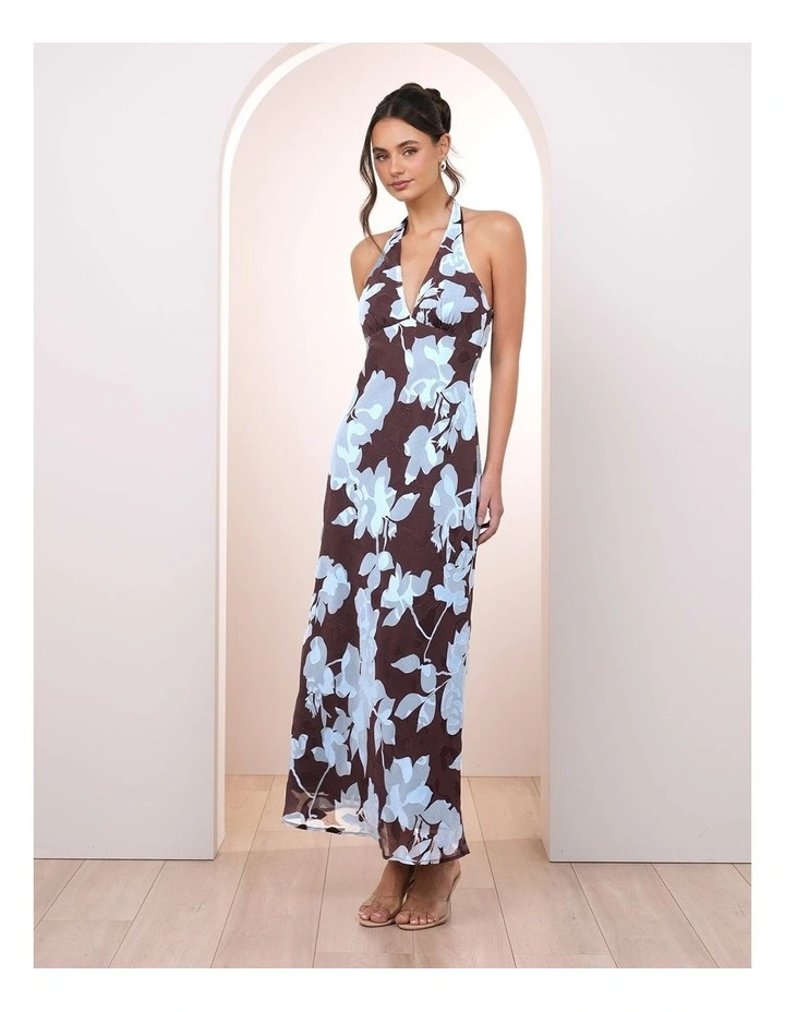 Nicole V-neck Maxi Dress image 1