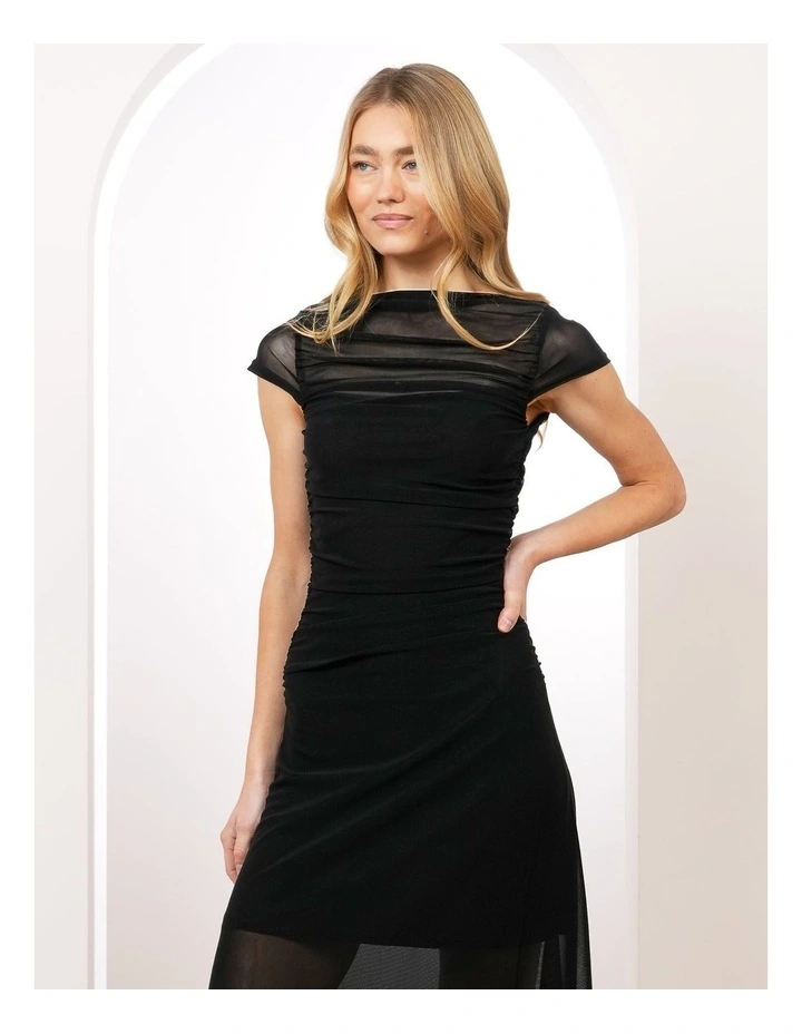 Teresa Gathered Maxi Dress image 4