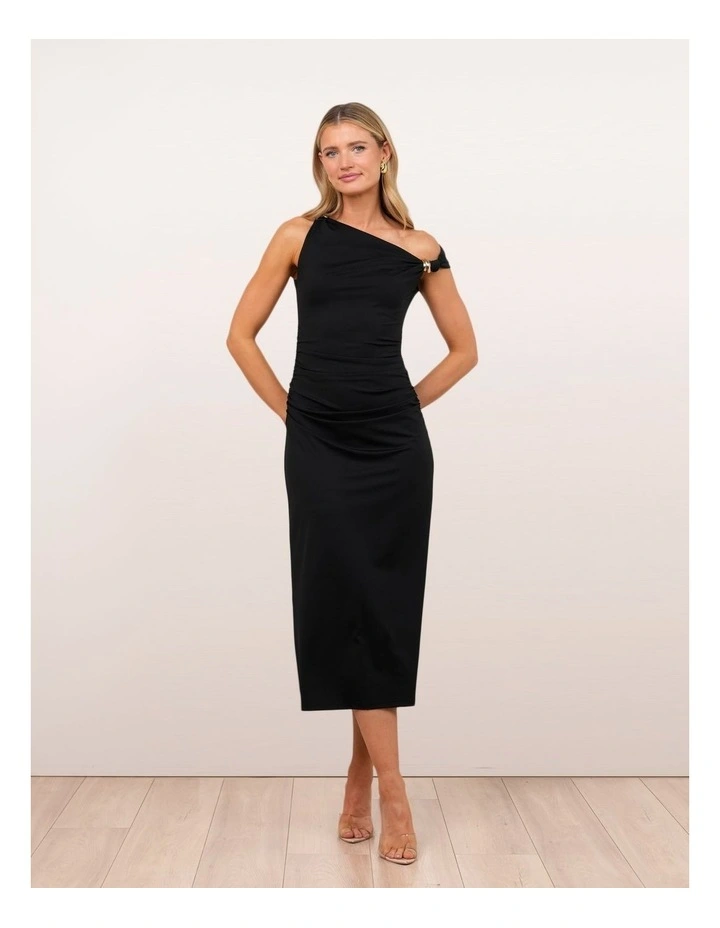 Carter Gold Trim Midi Dress image 1