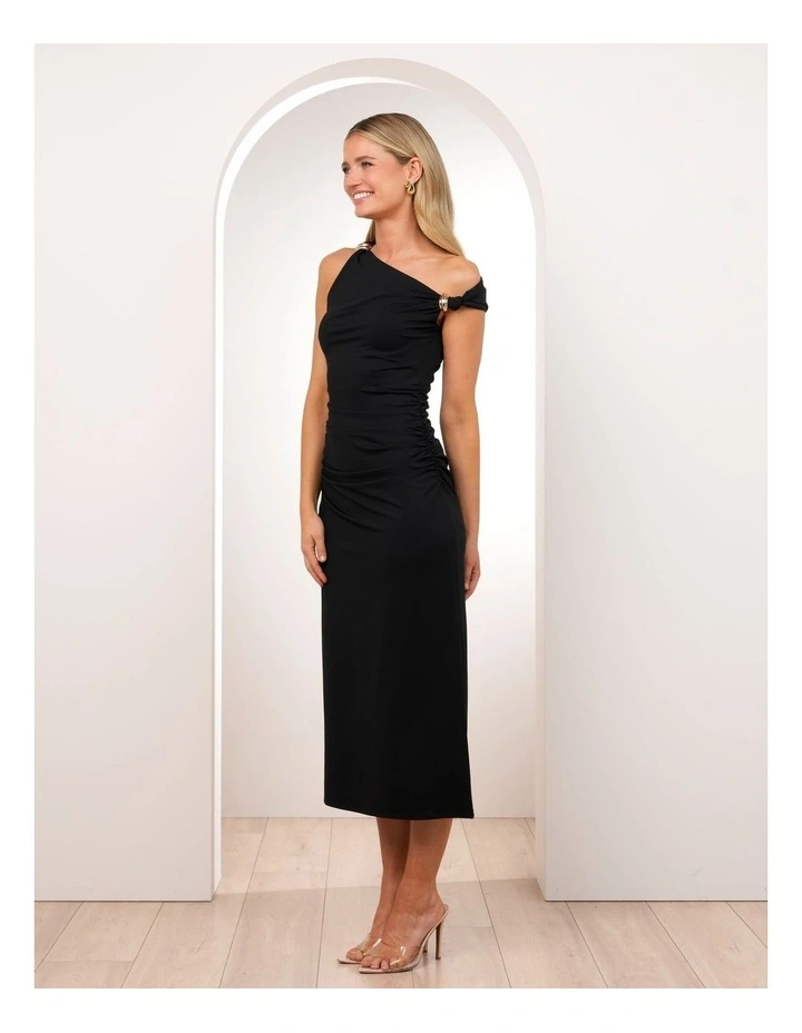 Carter Gold Trim Midi Dress image 3