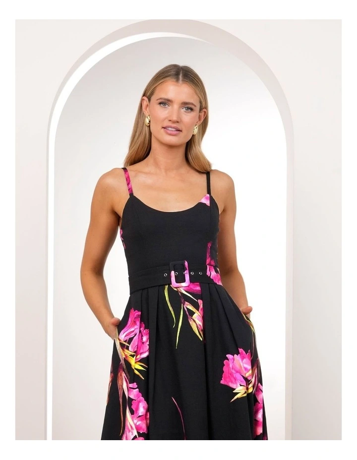 Novalie Print Midi Dress image 4