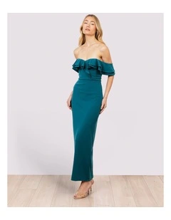 Ina Double Ruffle Gown