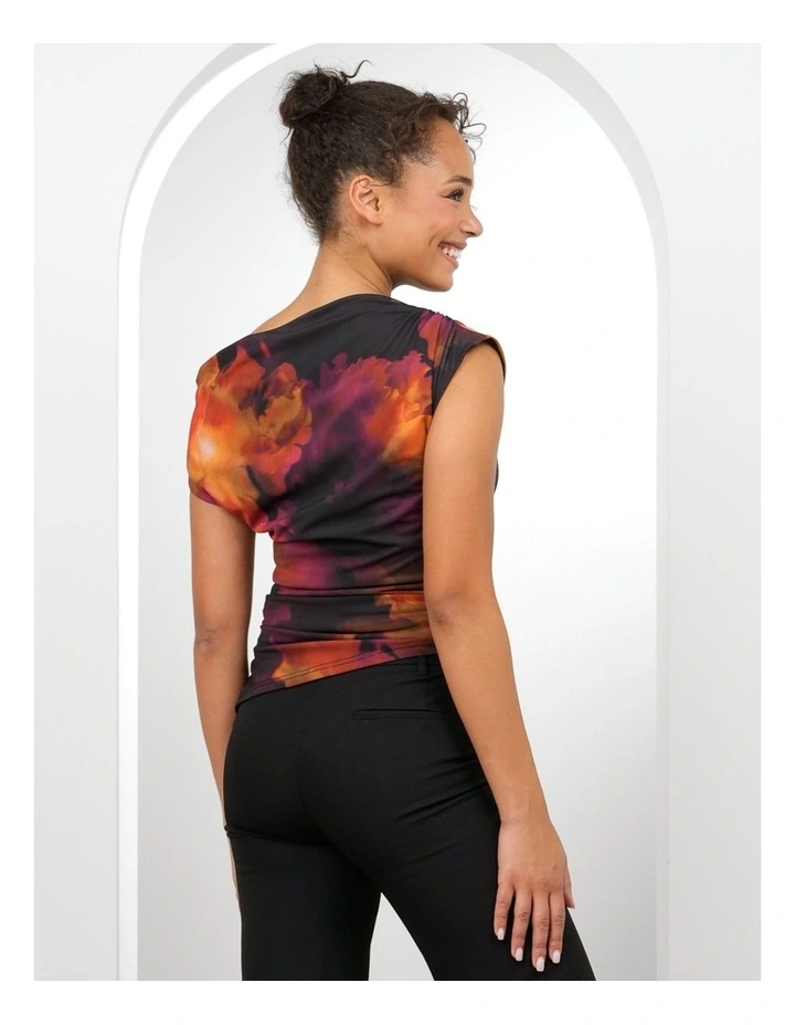 Mardie Off Shoulder Print Top image 2