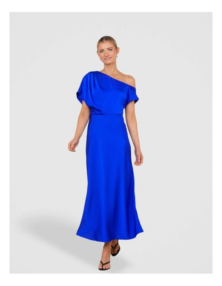 Kira Asymmetric Neck Dress image 1