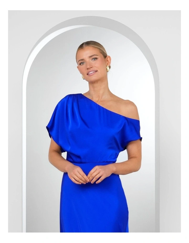 Kira Asymmetric Neck Dress image 4