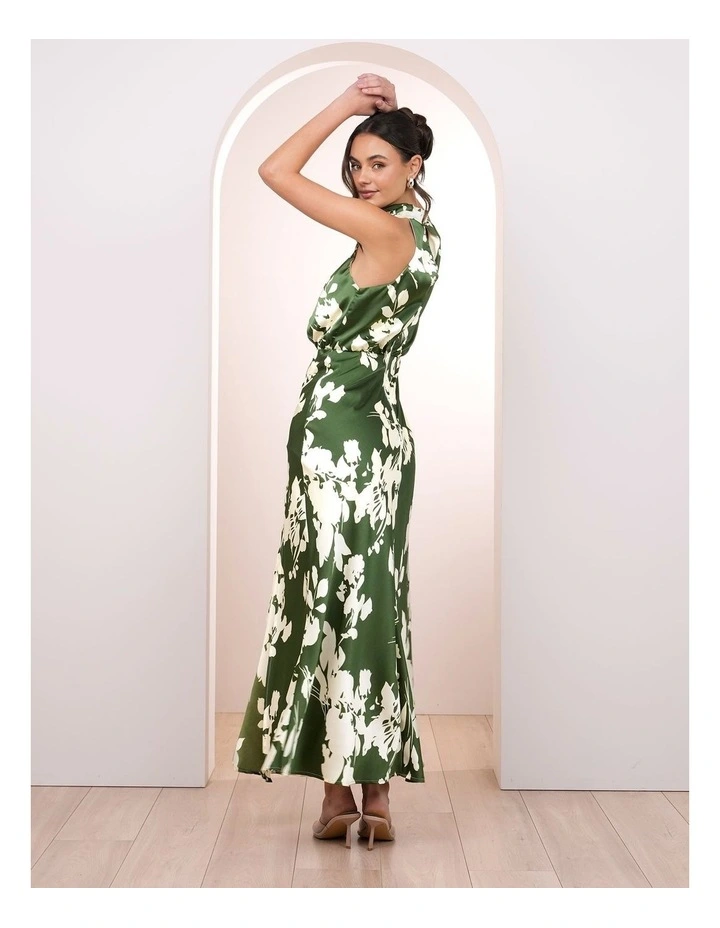 Cora Satin Maxi Dress image 2
