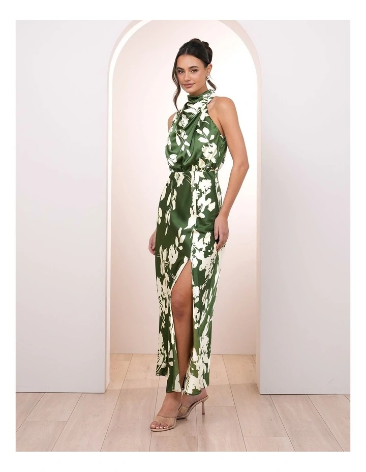 Cora Satin Maxi Dress image 3