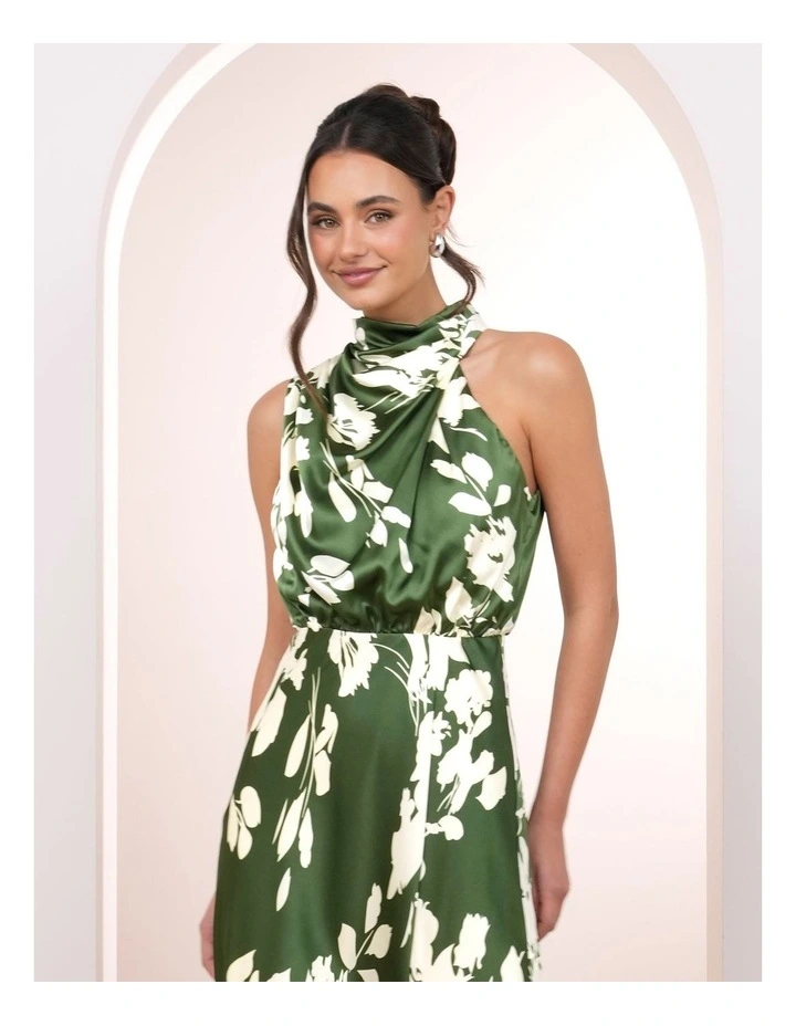Cora Satin Maxi Dress image 4