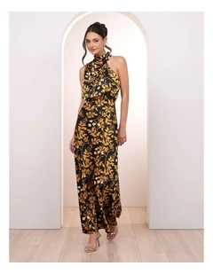 Carly Satin Midi Dress