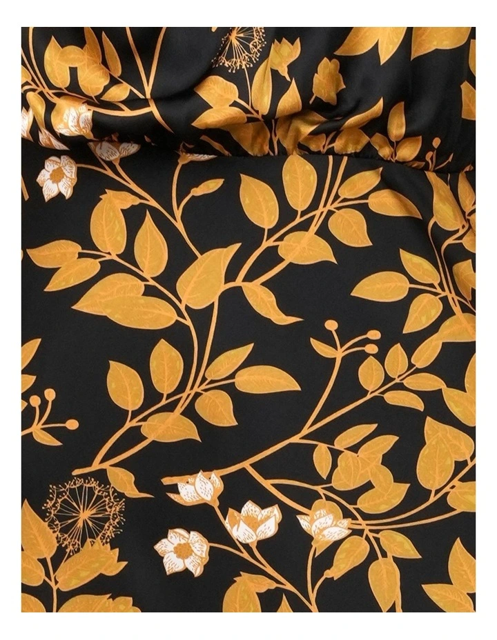 Carly Satin Midi Dress image 6
