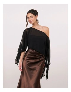 Quincey Drape Sleeve Top