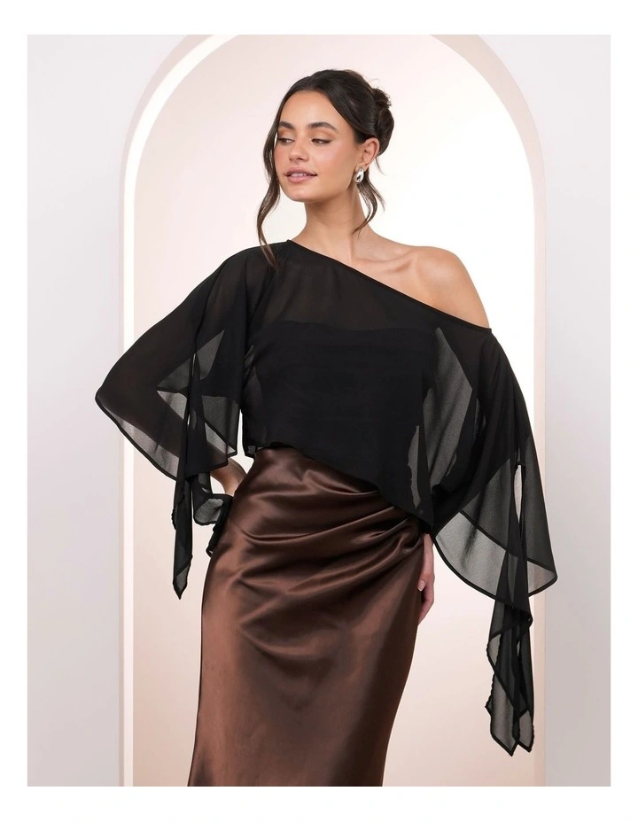 Quincey Drape Sleeve Top image 4