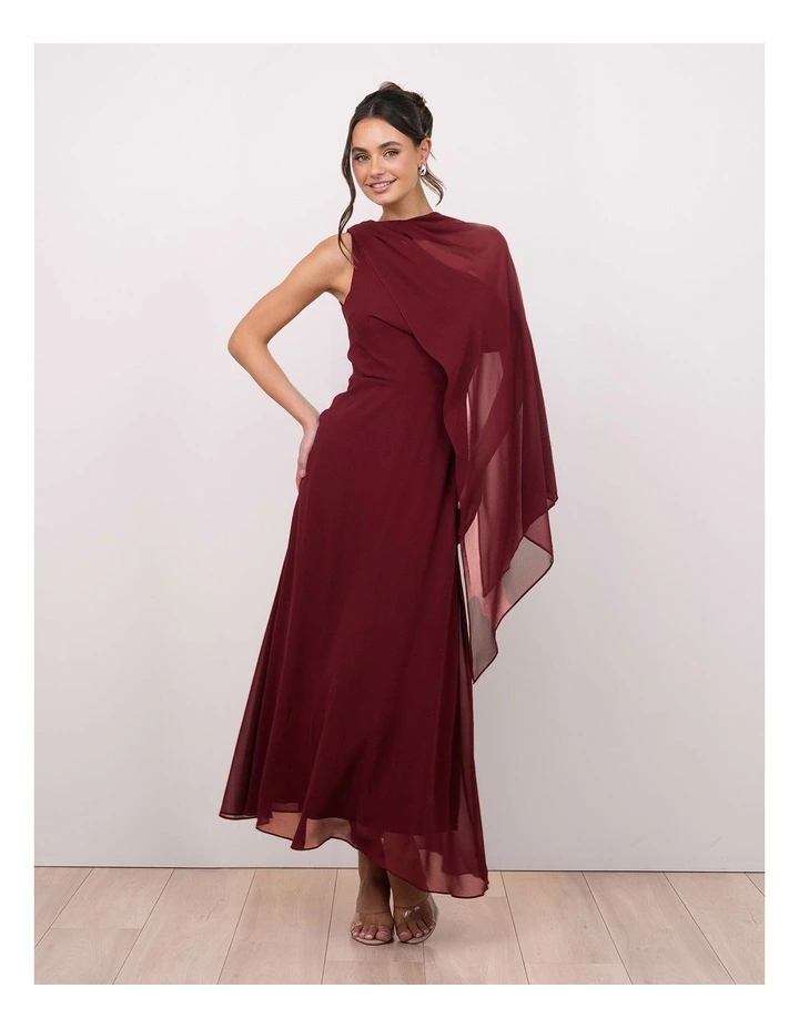 Agatha Asymmetric Neck Gown image 1