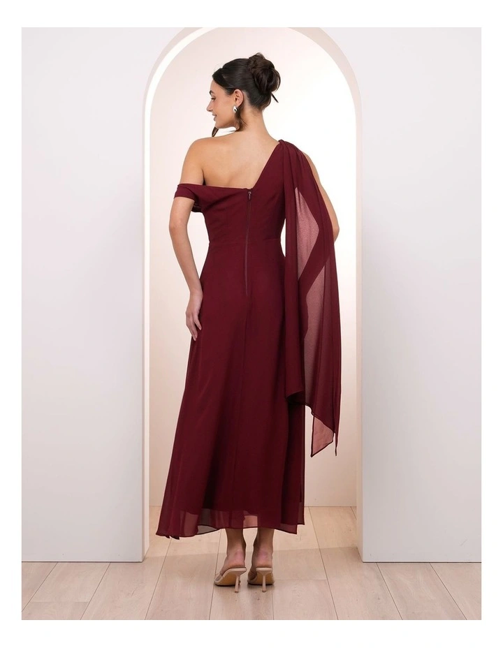 Agatha Asymmetric Neck Gown image 2