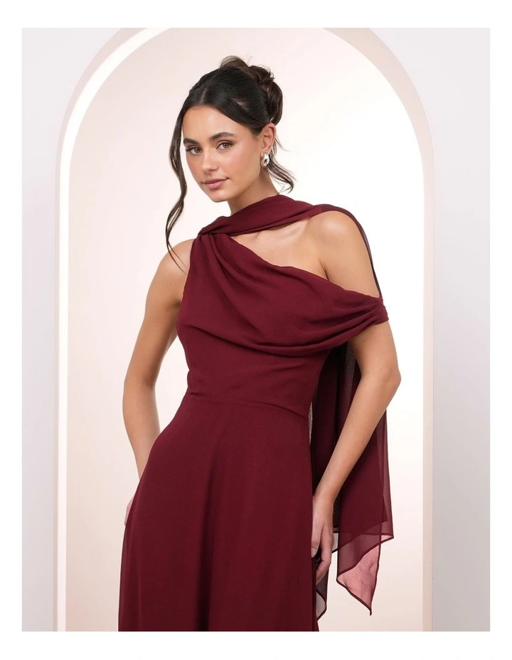 Agatha Asymmetric Neck Gown image 4