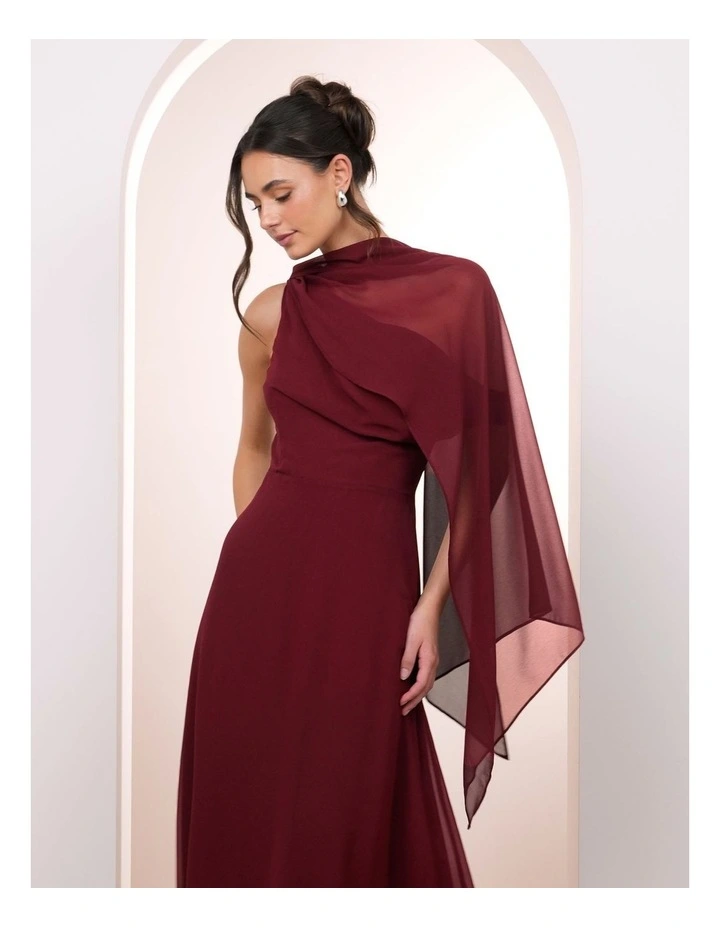 Agatha Asymmetric Neck Gown image 5