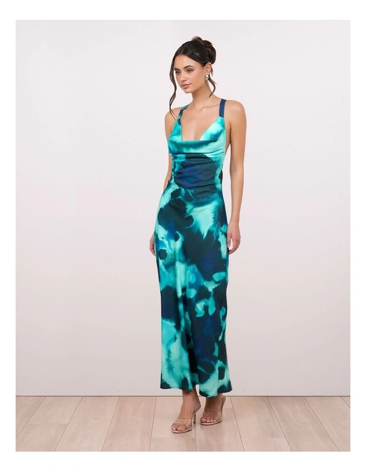 Kehlani Cross Back Maxi Dress image 1