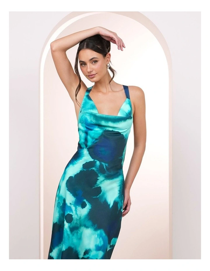 Kehlani Cross Back Maxi Dress image 4