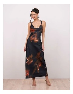 Aaliyah Cross Back Maxi Dress