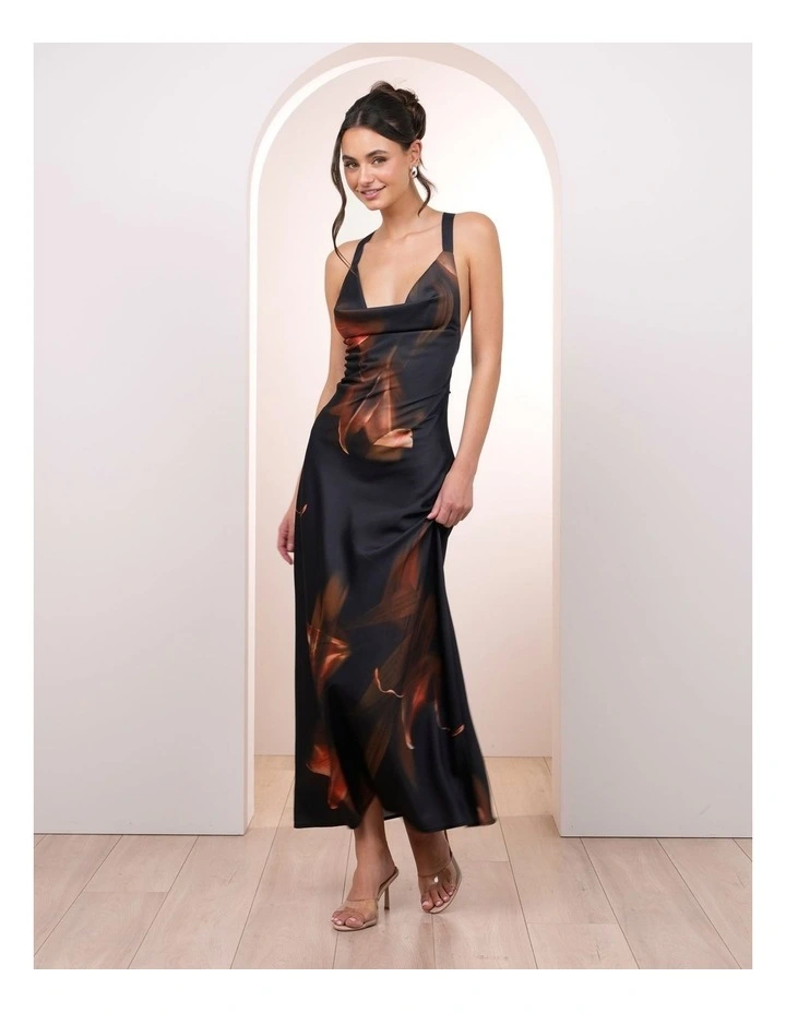 Aaliyah Cross Back Maxi Dress image 3
