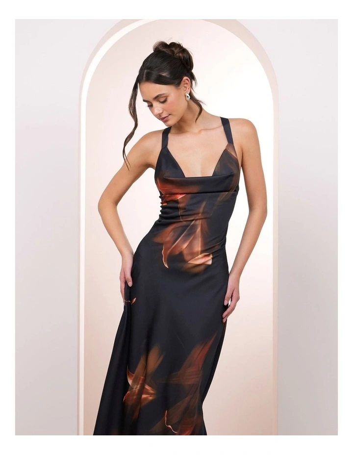Aaliyah Cross Back Maxi Dress image 4