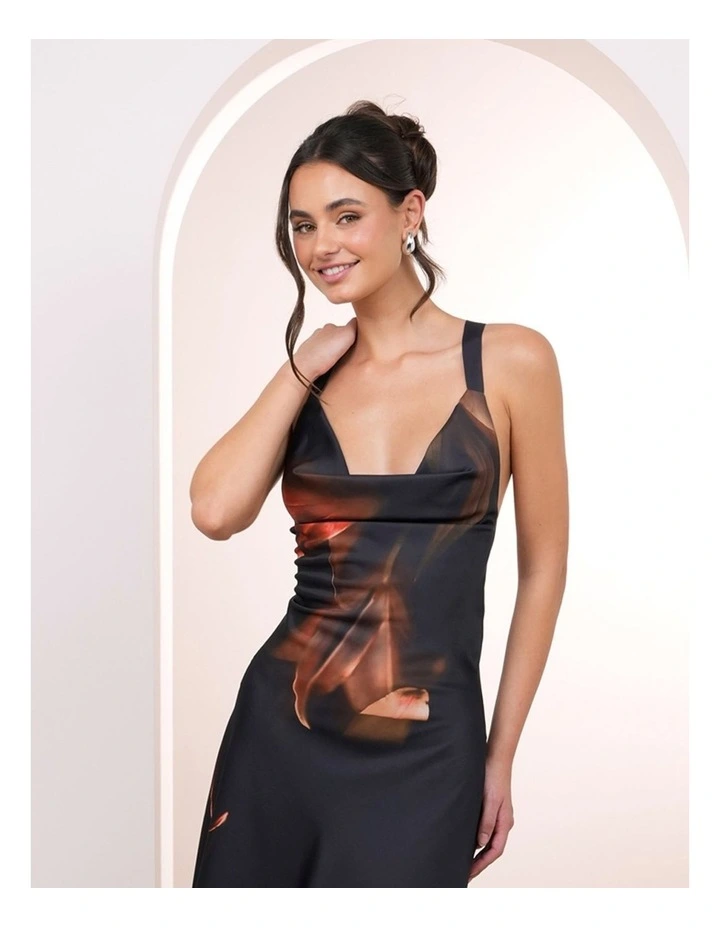 Aaliyah Cross Back Maxi Dress image 5