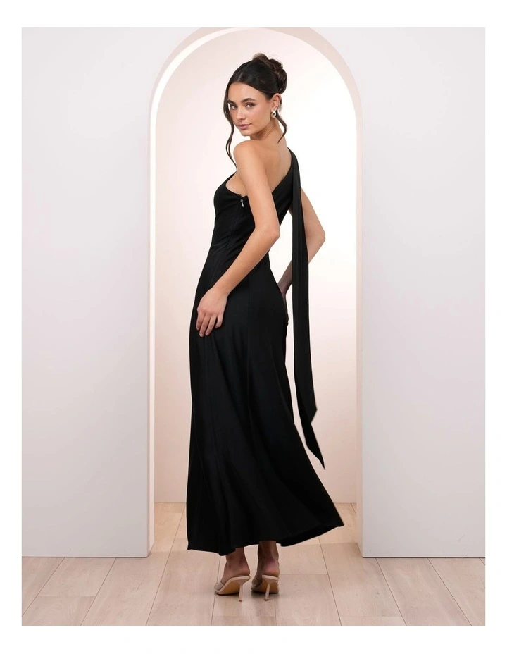 Kyra One Shoulder Drape Dress image 2