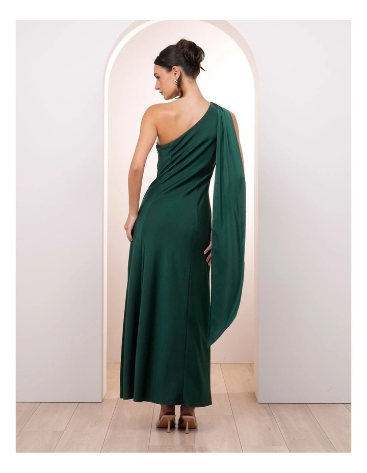 Kyra One Shoulder Drape Dress image 2