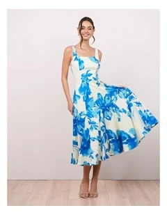 Madeline Godet Midi Dress