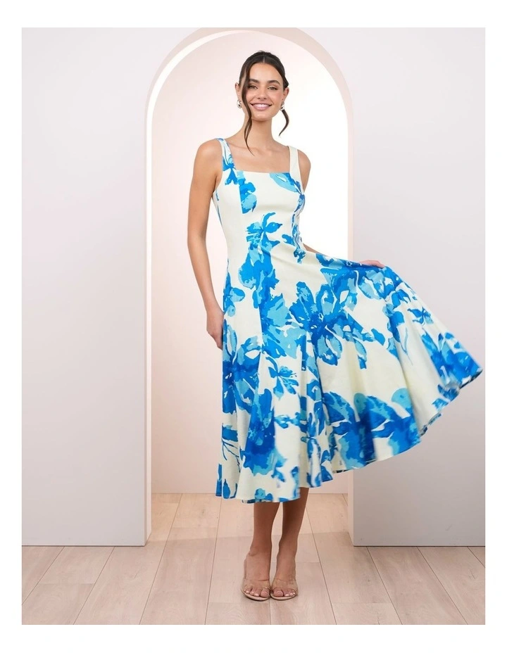 Madeline Godet Midi Dress image 3
