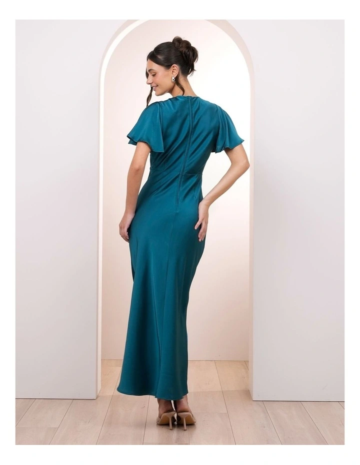 Nataly Flutter Sleeve Gown image 2