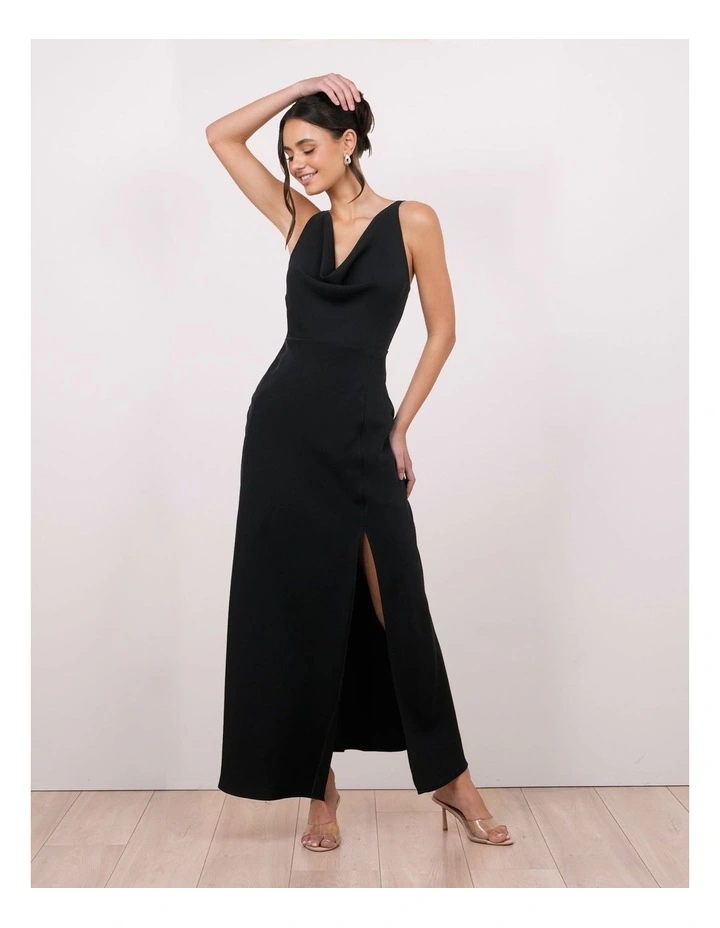 Tanya Cowl Neck Maxi Dress image 1