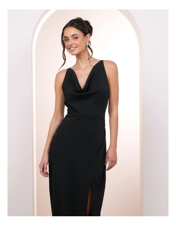 Tanya Cowl Neck Maxi Dress image 4