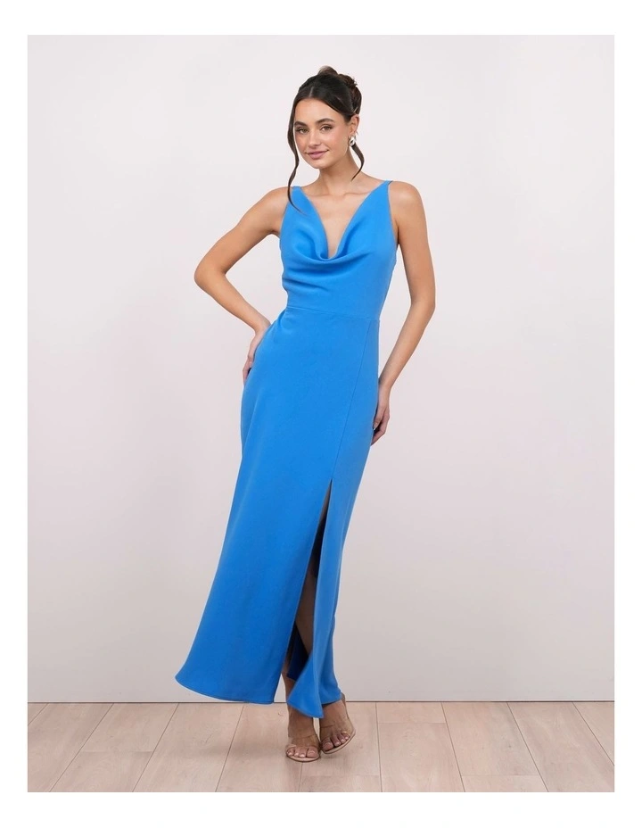 Tanya Cowl Neck Maxi Dress image 1