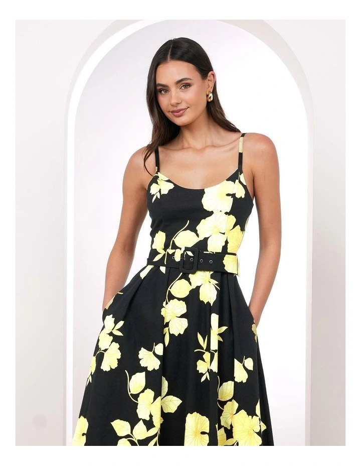 Talitha Print Midi Dress image 4