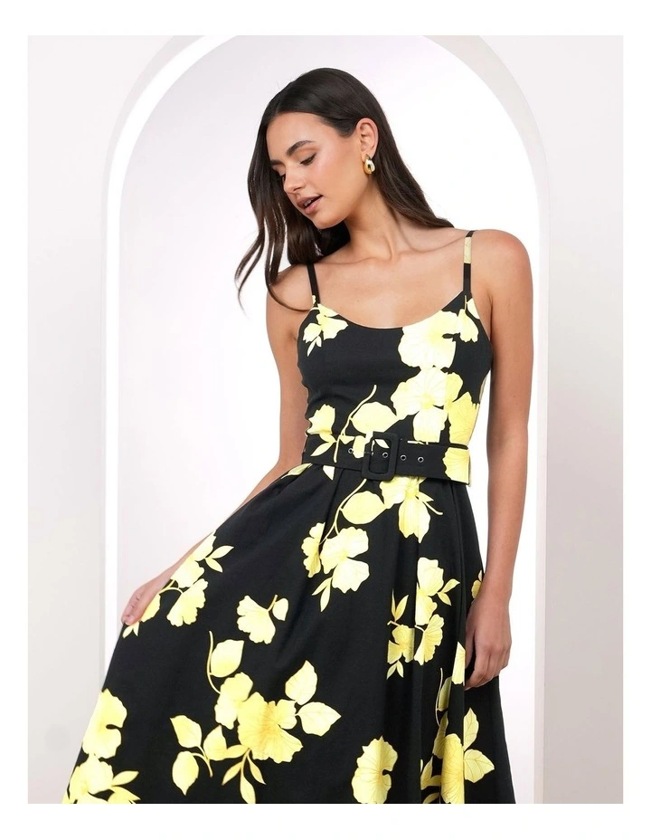 Talitha Print Midi Dress image 5