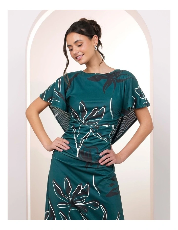 Wynona Short Sleeve Maxi Dress image 4
