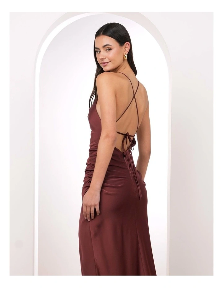 Nathalia Cowl Neck Maxi Dress image 5