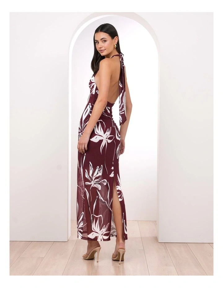 Farah Halter Neck Maxi Dress image 2