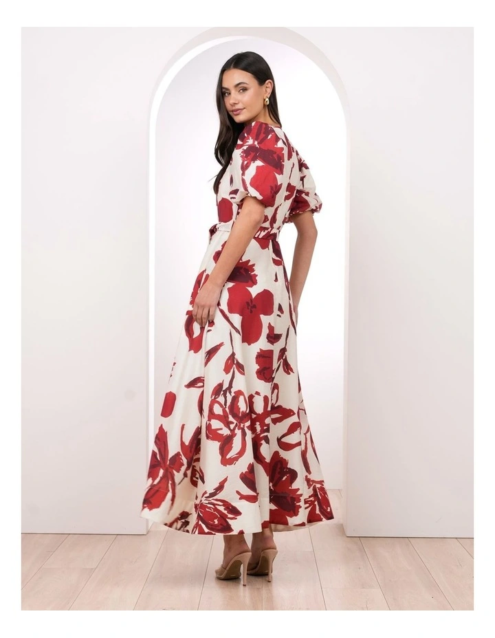Becca Puff Sleeve Maxi Dress image 2